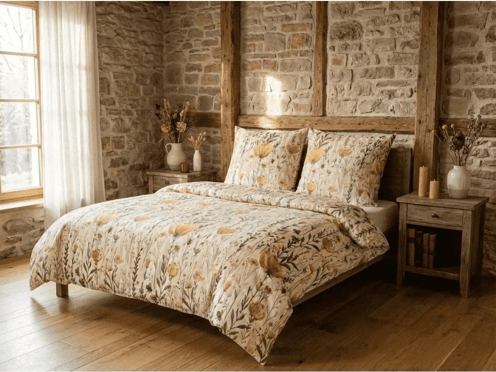 Flanelové obliečky z mikrovlákna RIVEMA farebné Rozmer obliečky: 2 ks 70 x 90 cm | 200 x 220 cm