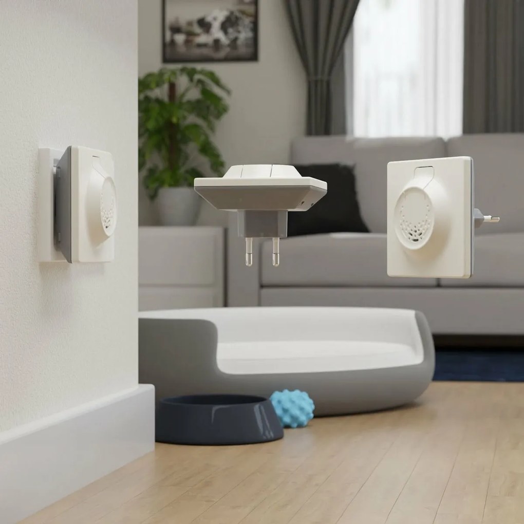 MITELESS® Home Ultrazvukový odpudzovač roztočov pre domácnosť, sivá