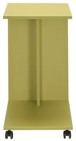 Odkladací stolík 65x35 cm zelená
