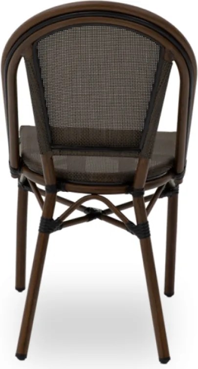 NICE záhradná stolička brown