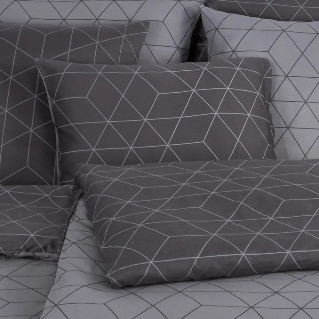 4Home Bavlnené obliečky Lines, 140 x 200 cm, 70 x 90 cm, 140 x 200 cm, 70 x 90 cm