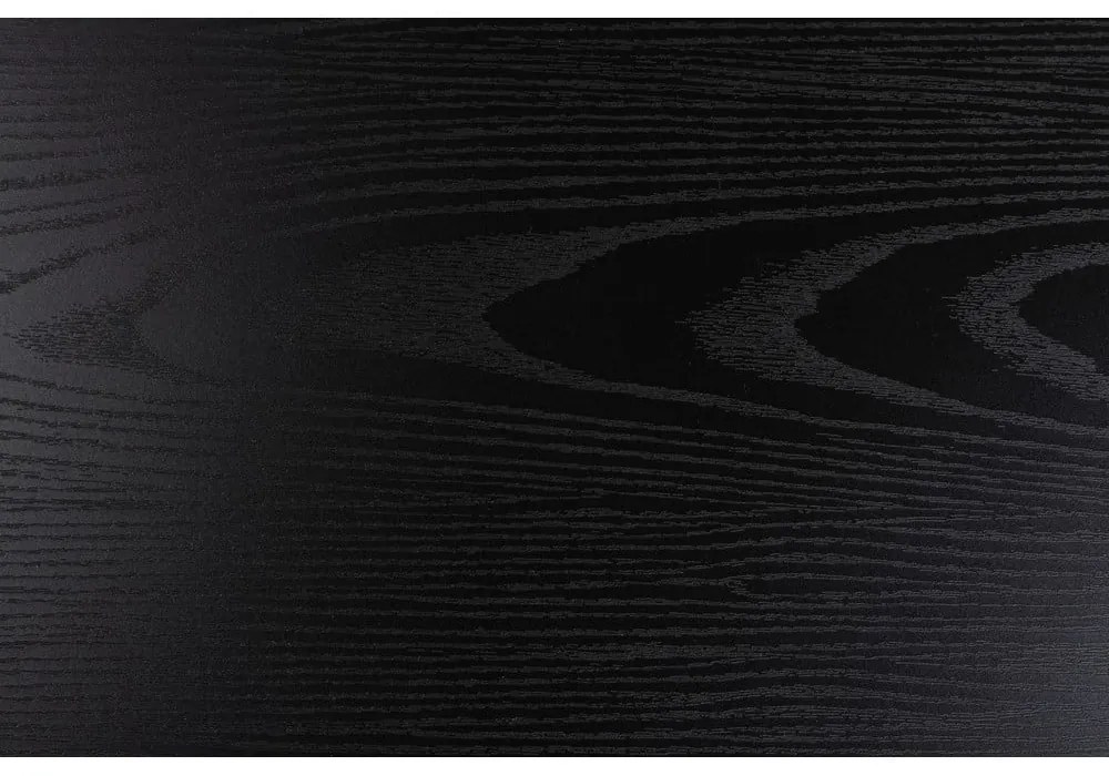 Čierny stojan na oblečenie v dekore jaseňa Seaford – Actona