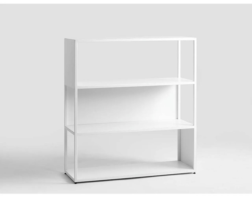 Biela Stojan na knihy Hyller 100 × 35 × 110 cm 100 × 35 × 110 cm CUSTOMFORM