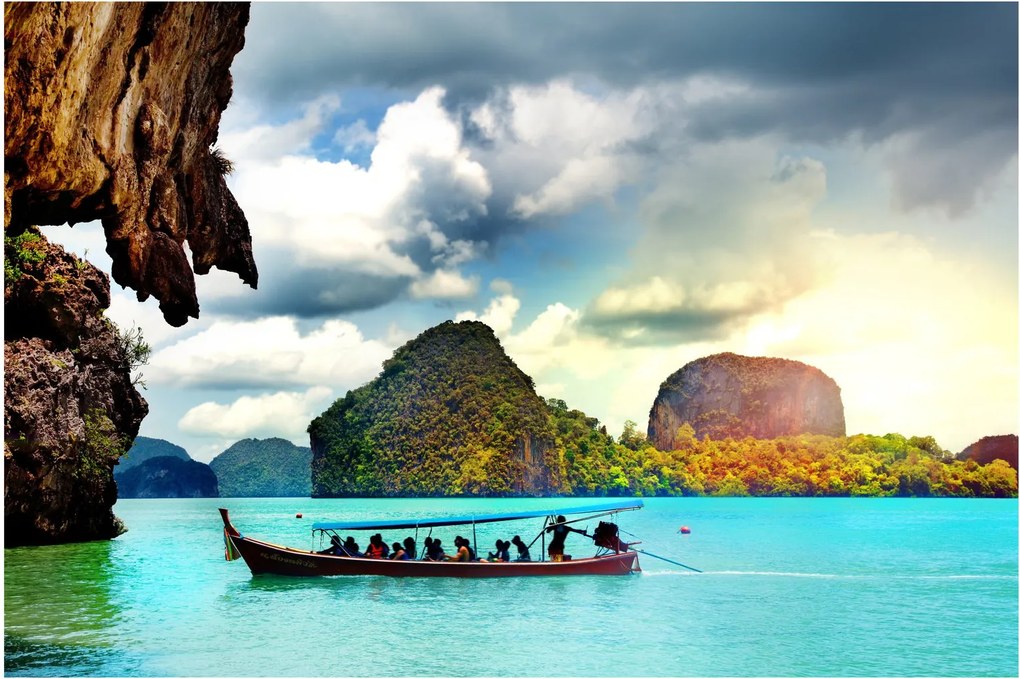 Obraz - Zátoka Phang Nga (90x60 cm)