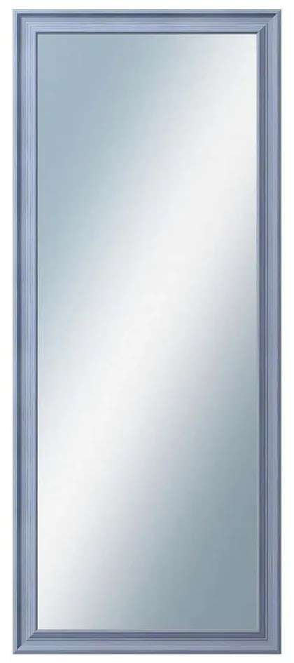 DANTIK - Zrkadlo v rámu, rozmer s rámom 50x120 cm z lišty KOSTELNÍ malá modrá (3166)