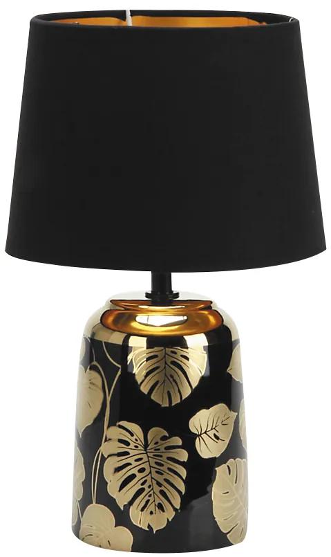 RABALUX Stolná moderná lampa SONAL, čierna