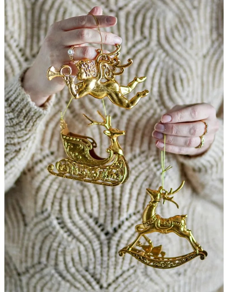 Vianočné ozdoby v súprave 3 ks 10 cm Anisa – Bloomingville