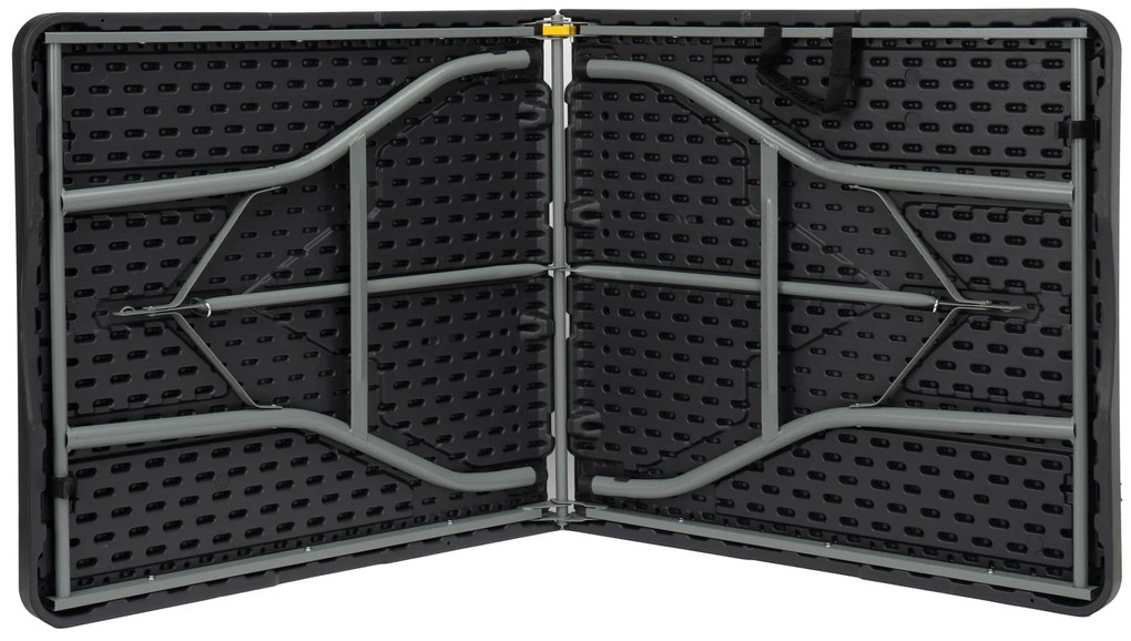 Skládací cateringový stůl RICO 152 cm černý