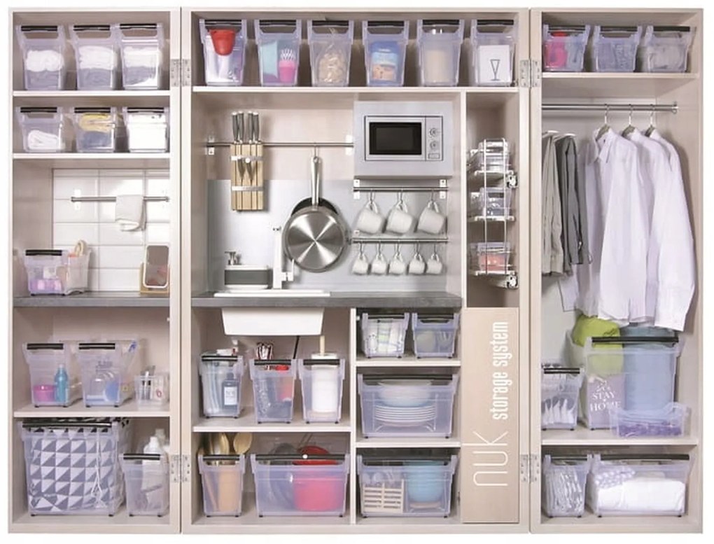 Prosperplast NUK Plastový box úložný, 380 x 177 x 256 mm NUK3H