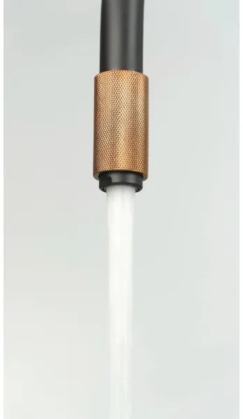 Deante BCA_B64M - Drezová batéria ASTER čierna/mosadz