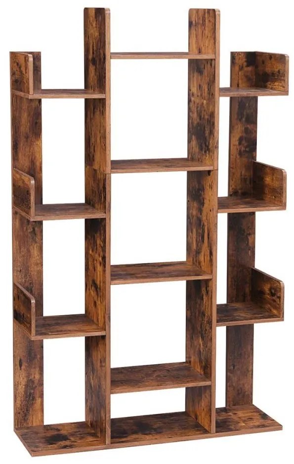 Knižnica NAVARO hnedá