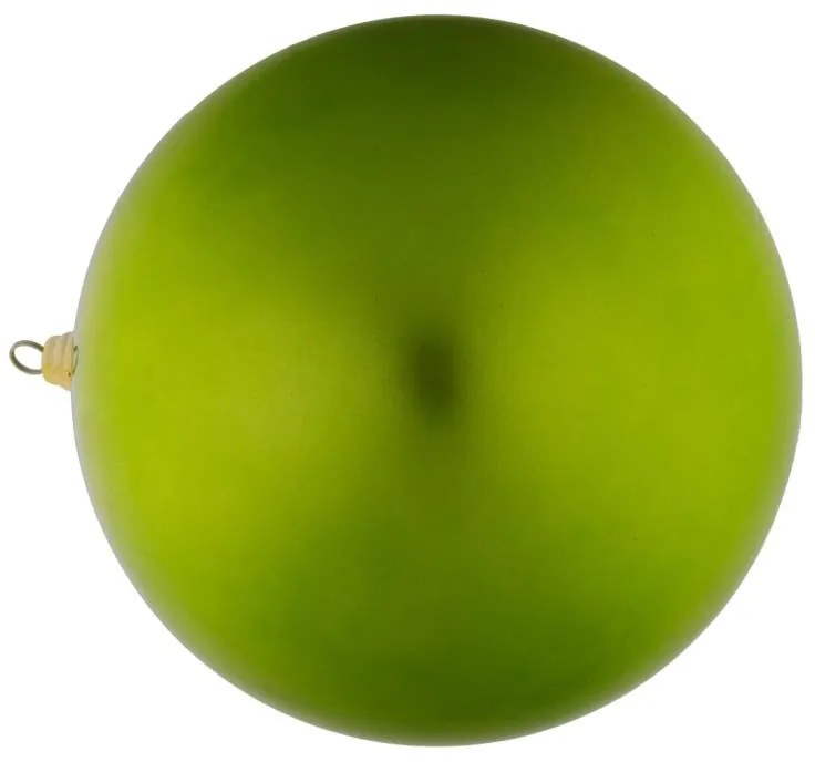 DECOLED Plastová lopta, 40 cm, zelená, lesklá