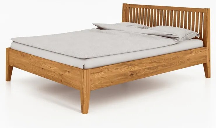 Dvojlôžková posteľ z dubového dreva 140x200 cm Odys - The Beds