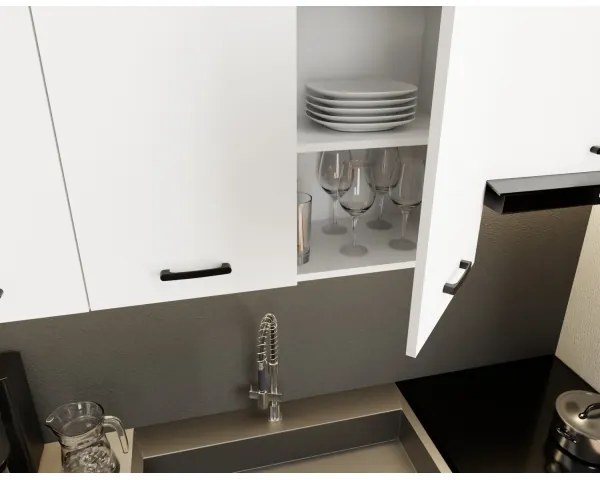 Kuchynská linka ARLEN 180 cm biela