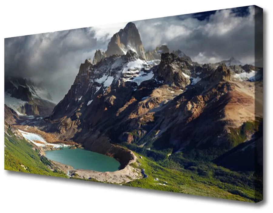 Obraz na plátne Hora záliv krajina 100x50 cm