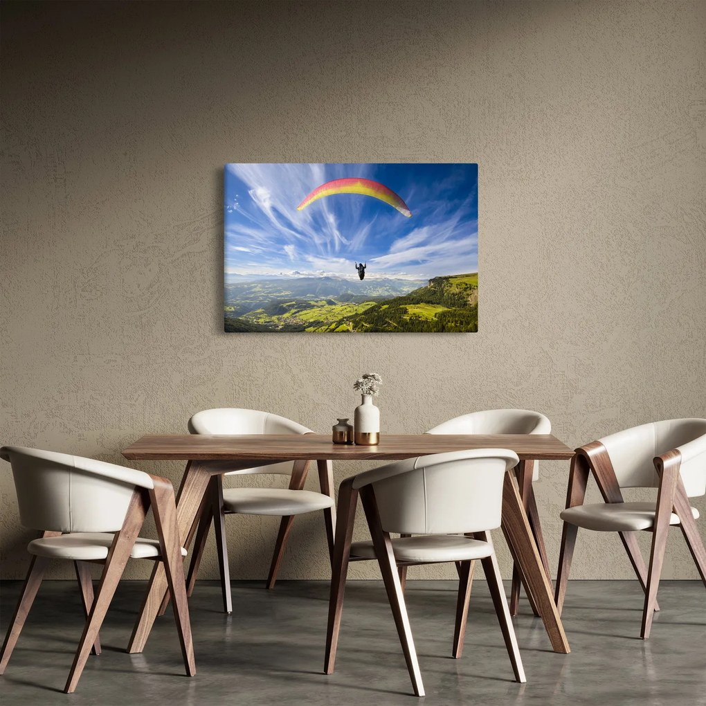Obraz - Paragliding (90x60 cm)