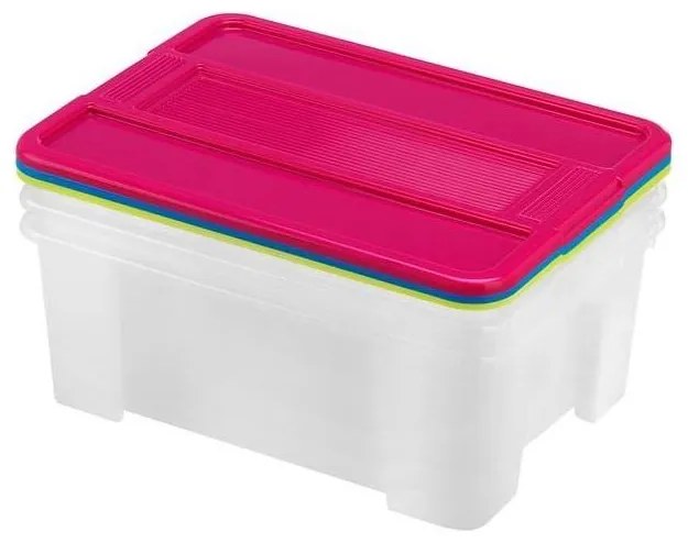 UTC SADA 3x Úložný box TEX BOX 10 l UT0114