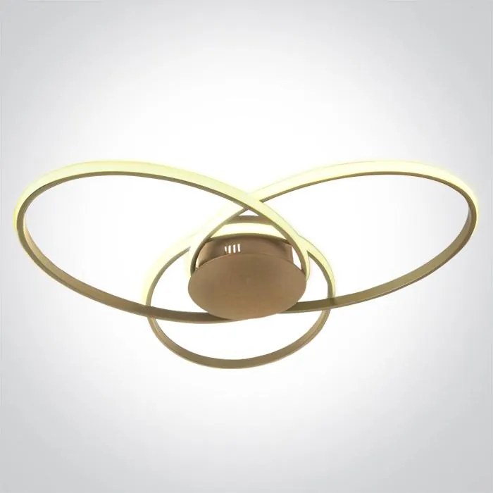 Moderné svietidlo ONE LIGHT stropné svietidlo 60W 63154D/CH/W