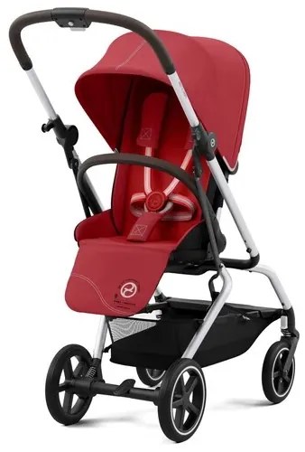 Cybex športový kočík Eezy S Twist+ 2 SILVER hibiscus red