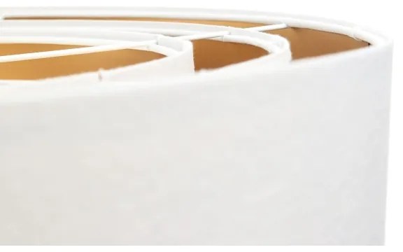 Luster na lanku TRINITI 1xE27/60W/230V biela/zlatá