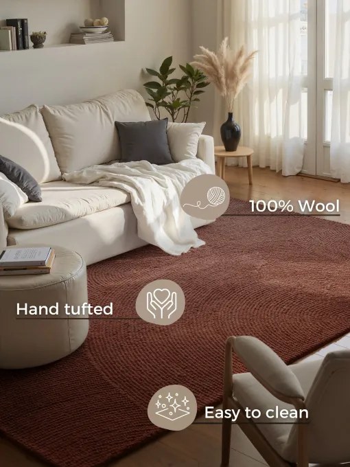 Koberec Hanse Home Calmio hnedý
