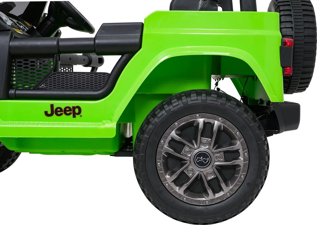 Ramiz Jeep Wrangler Rubicon LIFT elektrické autíčko pre deti zelené