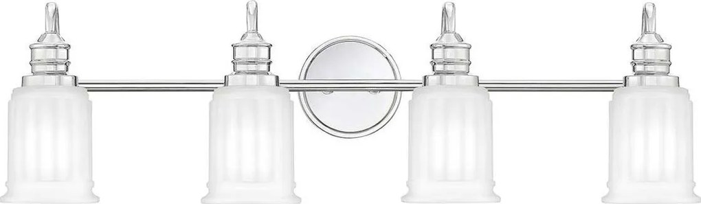 Quoizel QZ-SWELL4-PC-BATH-LED Kúpeľňové nástenné svietidlo SWELL 4xG9/3W/230V IP44 chróm