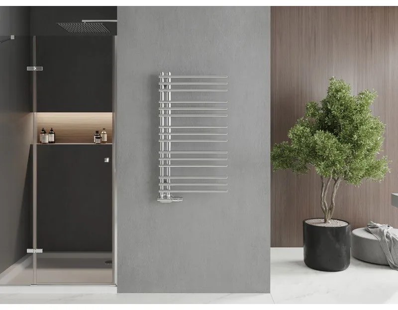 Mexen Neptun, vykurovacie teleso 900x500 mm, 291 W, chrómová, W101-0900-500-00-01