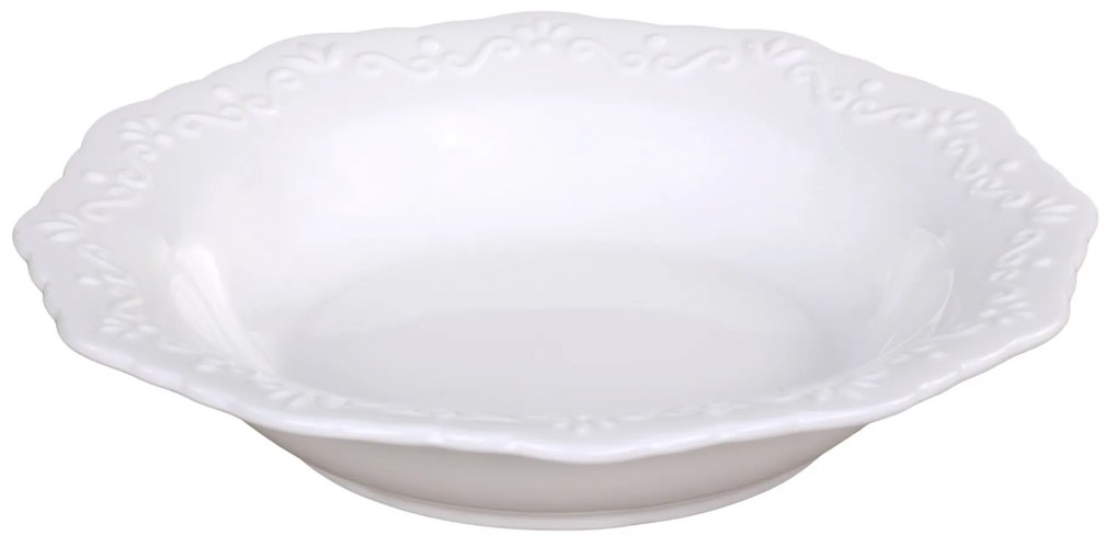 Chic Antique Porcelánový polievkový tanier Provence 21 cm