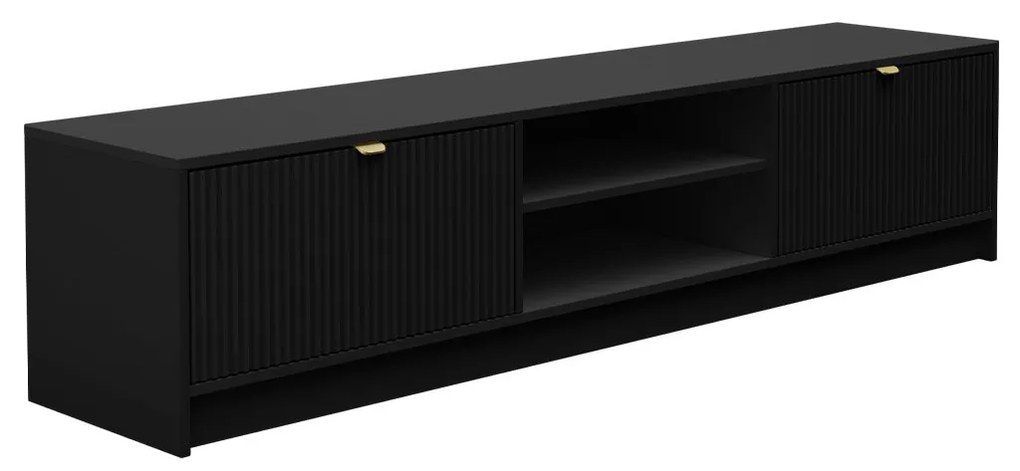 Tv stolík/skrinka Razimo 2K, Farby: Biely velvet