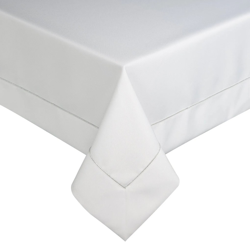 OBRUS KARIN 145X400 CM BIELY