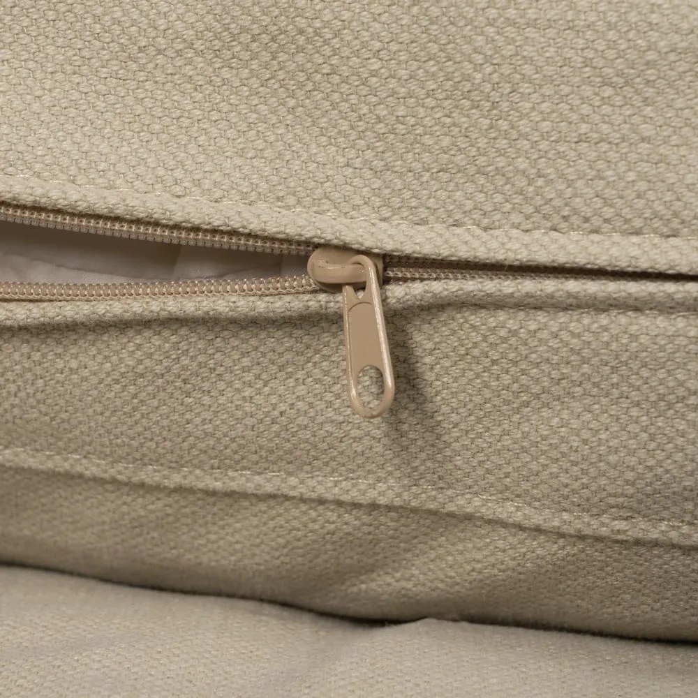 Béžová ľanová pohovka 212 cm – Ixia