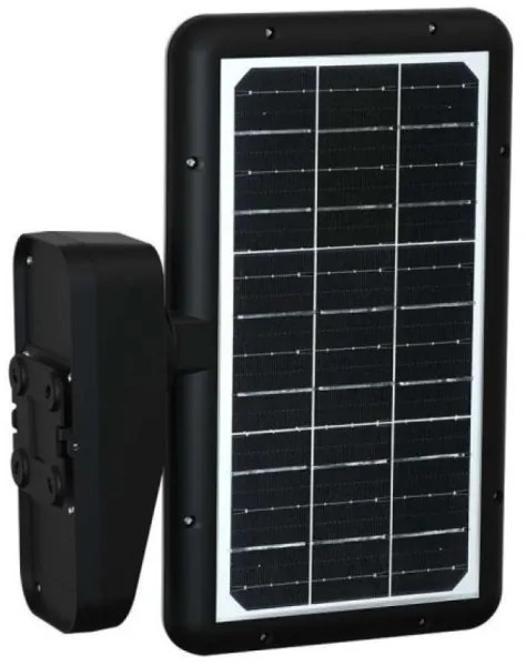 LED solárne nástenné svietidlo so senzorom LED/15W/3,2V 4000K/6000K IP65 čierne
