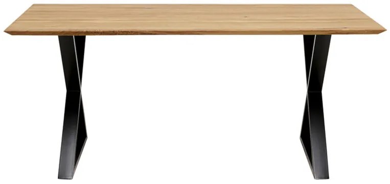 Symphony jedálenský stôl hnedý/čierny 180x90 cm