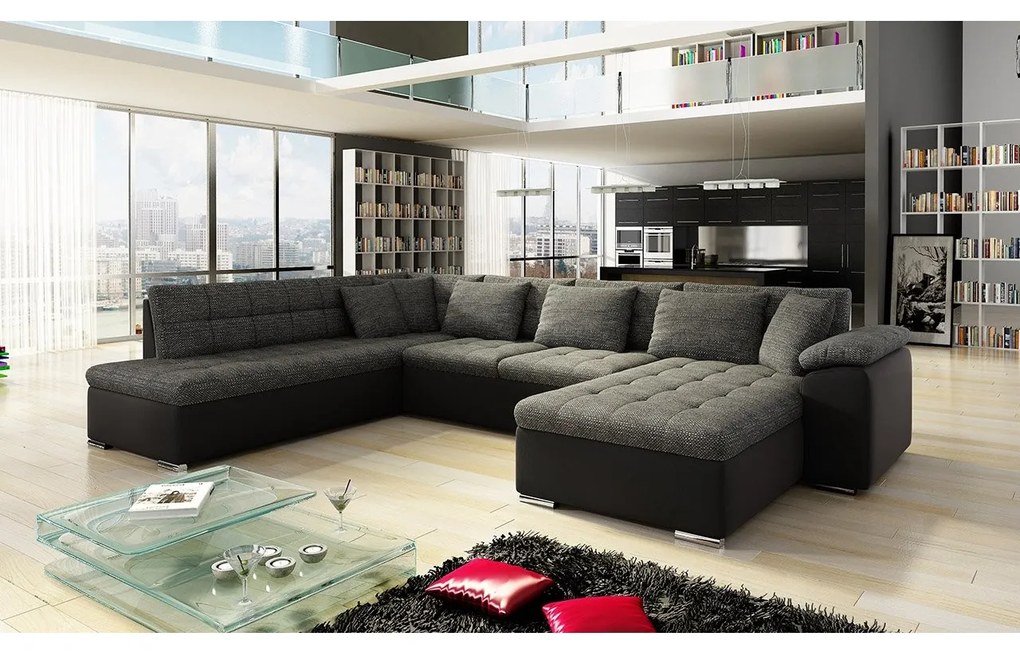 Rohová sedačka Tony s funkciou spania, Dostupné poťahy: Nazar 225.02, Strana: Pravá - U