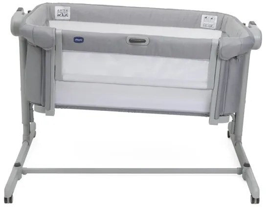 Chicco - Detská postieľka 2v1 NEXT2ME MAGIC EVO svetlošedá