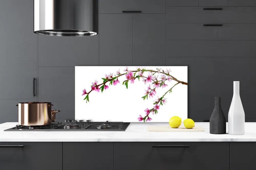 Nástenný panel Vetva kvet príroda 140x70 cm