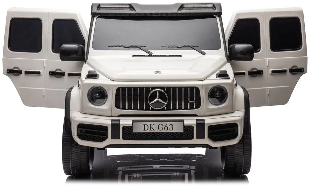 Elektrické autíčko Mercedes G63 AMG 4x200W XXL - biele