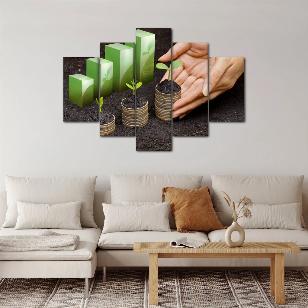 Obraz - Rast (150x105 cm)
