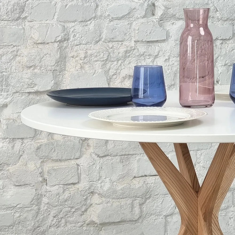 Okrúhly jedálenský stôl ø 80 cm Jubi – Ragaba
