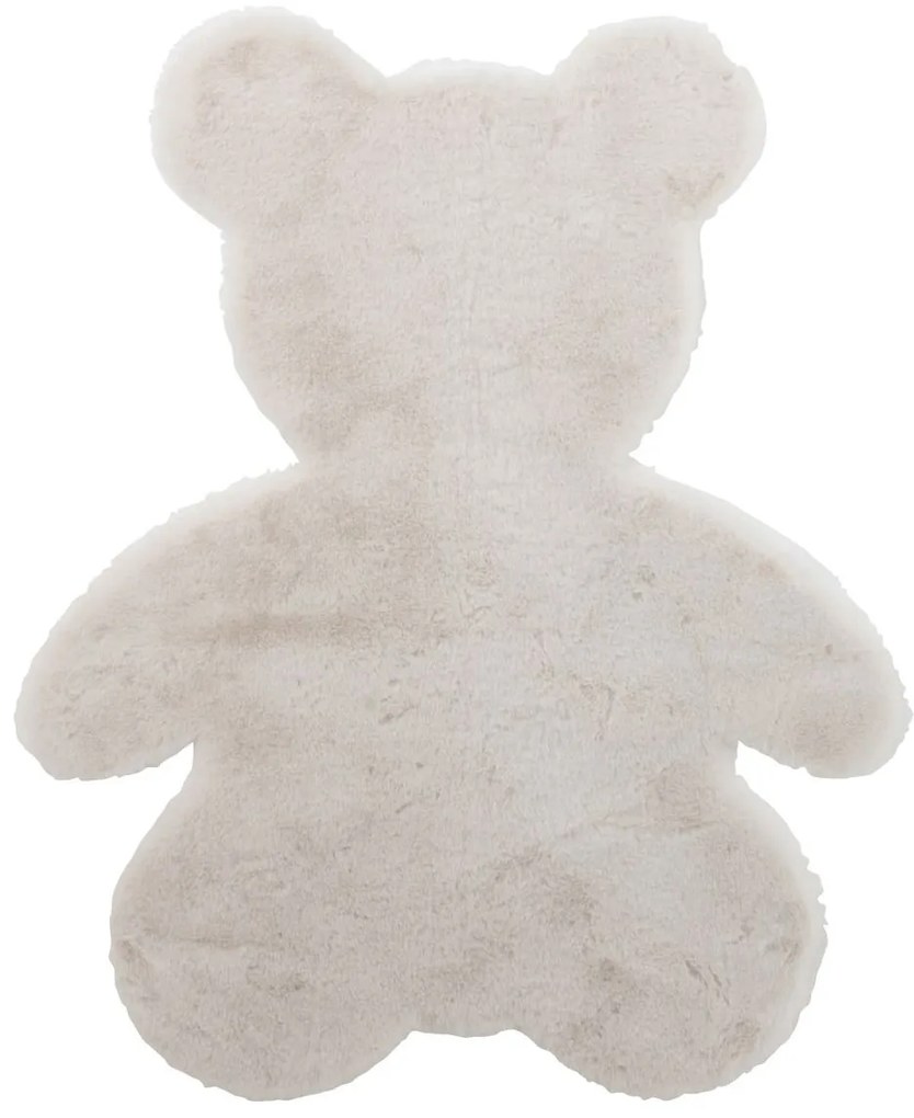 Krémový koberček v tvare medvedíka v darčekovej krabičke - 82*1,5*103cm