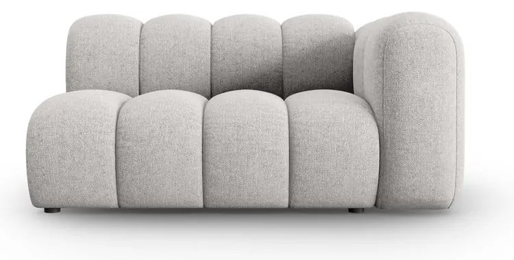 Svetlosivý modul pohovky (pravý roh) Lupine – Micadoni Home