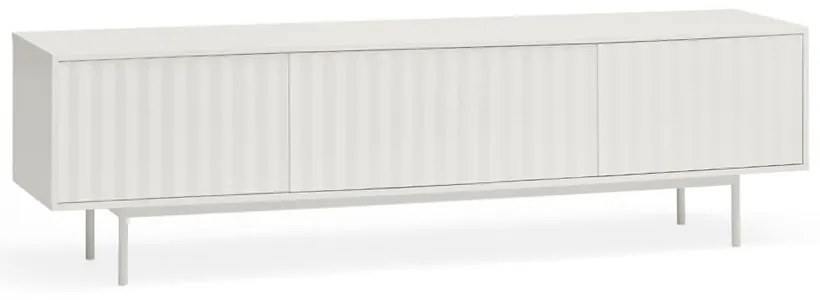 Biely TV stolík 180x52 cm Sierra – Teulat