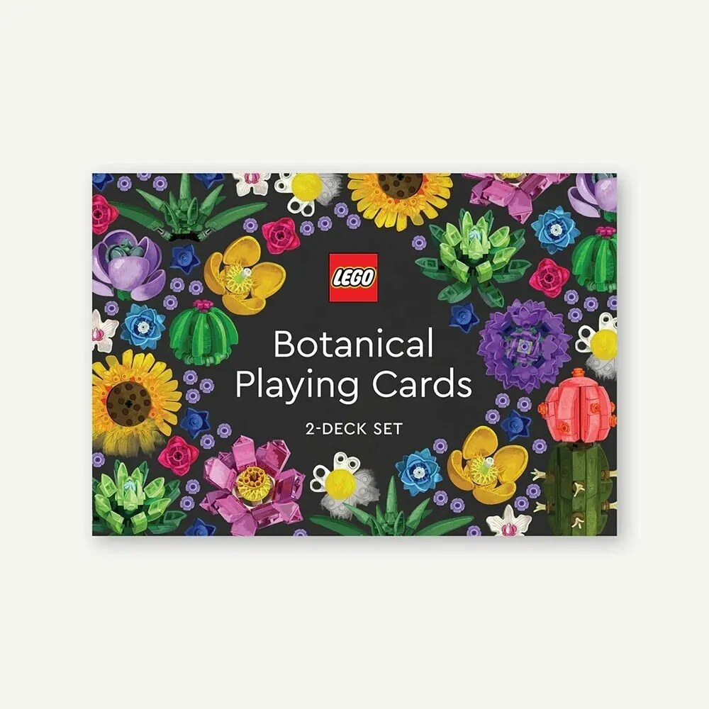 Chronicle Books LEGO® Set botanických hracích kariet