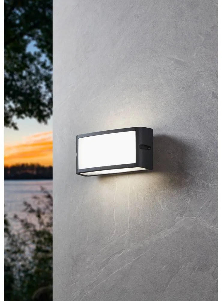 LED nástenné vonkajšie svietidlo (výška 11 cm) CAMARDA – EGLO