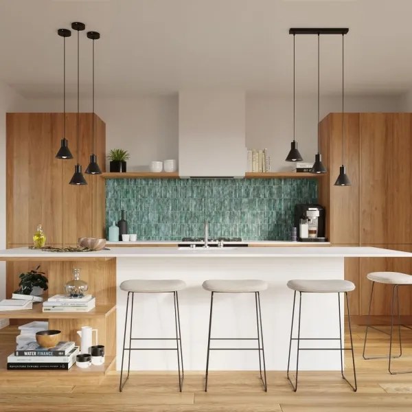 Sollux SL.0986 - Luster na lanku TALEJA 3xE27/60W/230V čierna