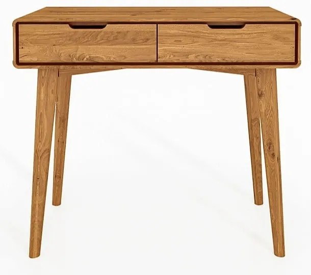Toaletný stolík z dubového dreva 90x40 cm Greg - The Beds