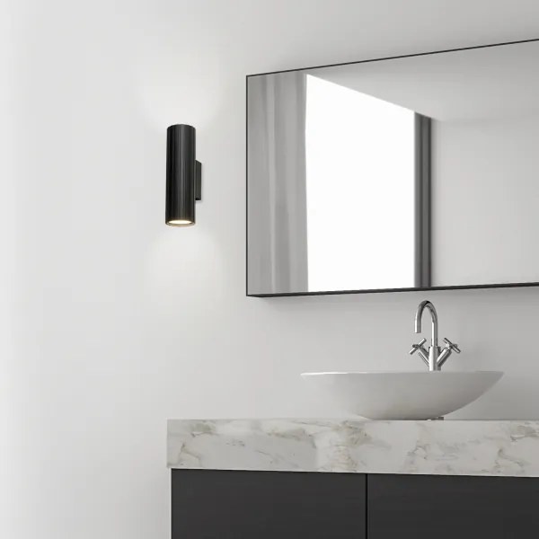 Brilagi - Nástenné svietidlo CRISPINA 2xGU10/10W/230V 20 cm čierne