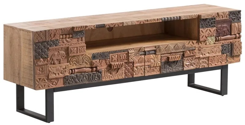 Luxusný TV stolík z masívu 3D Elephant Mango 180cm