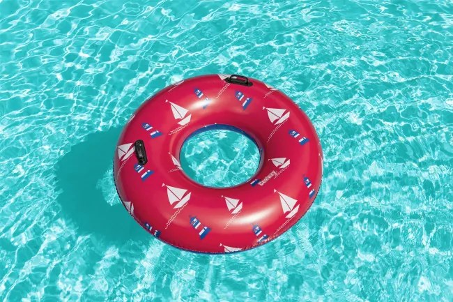 Nafukovacie koleso Bestway 36353 červené 119 cm